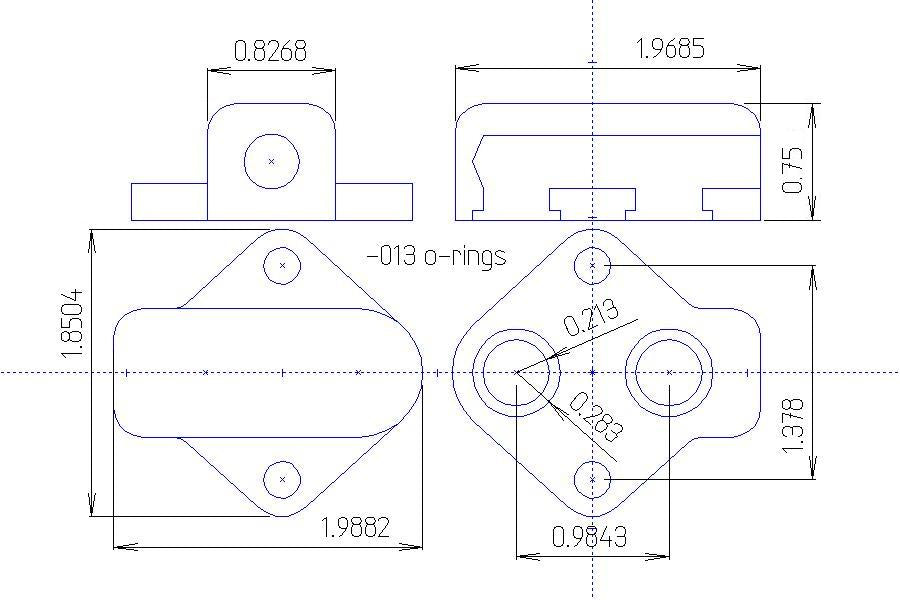 Kawasaki GPZ600R anti dive by pass plates