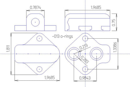 Suzuki GSX1000 anti dive by pass plates